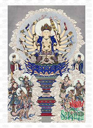 Hình Phật Mẫu Chuẩn Đề PCD25