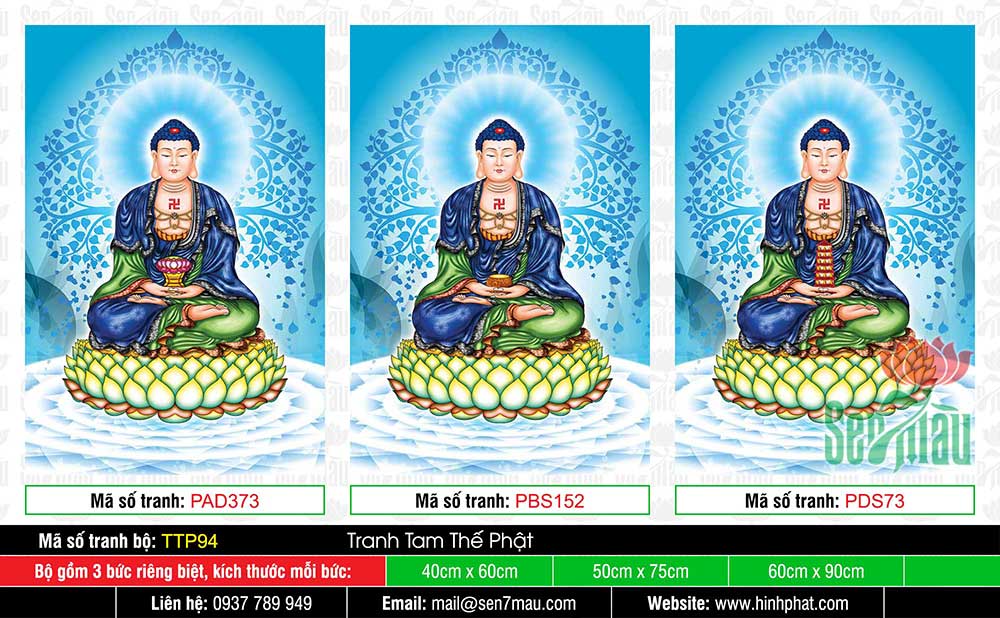 Tranh Tam Thế Nhất Thiết Chư Phật TTP94