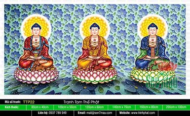 Tam Thế Phật đẹp nhất TTP22