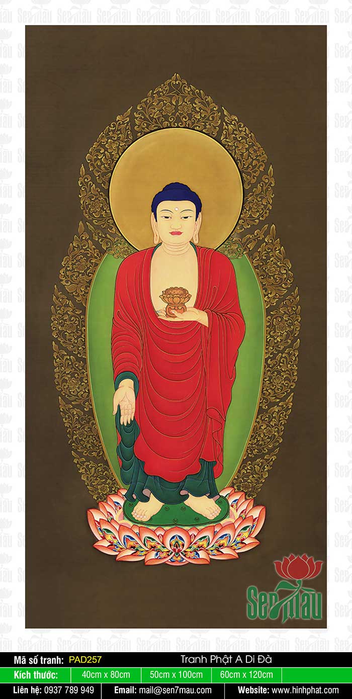 Ảnh Phật A Di Đà - PAD257