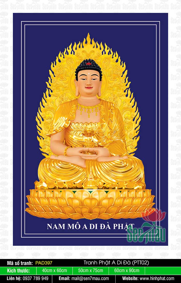 Hình Phật A Di Đà - PAD397