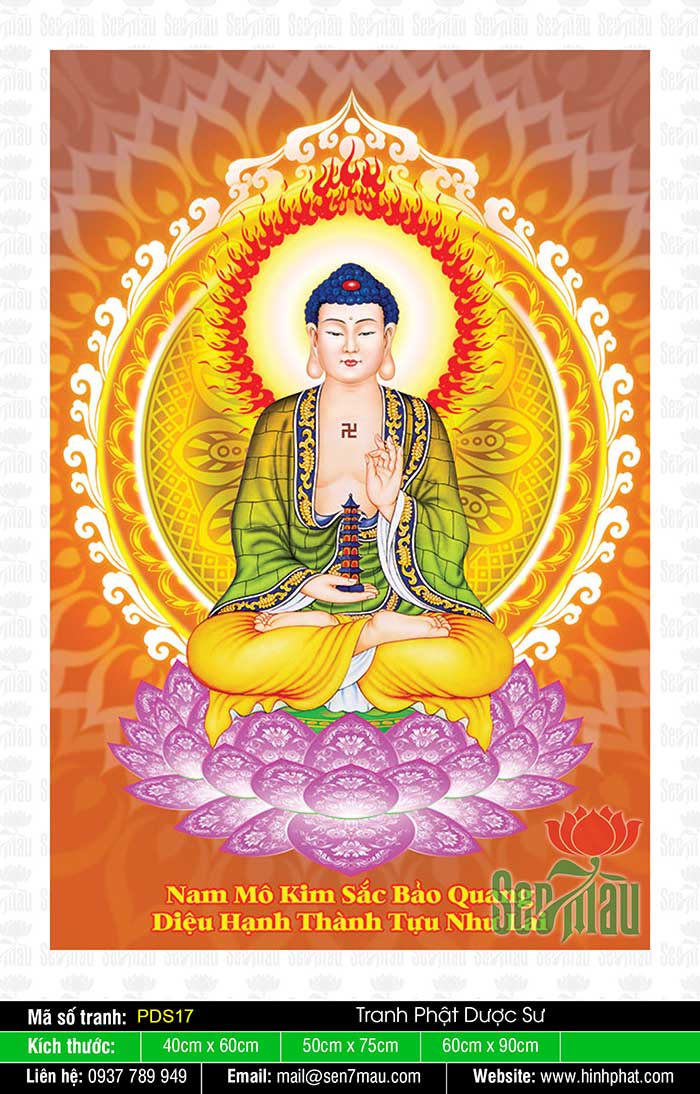 Hình Phật Dược Sư - PDS17