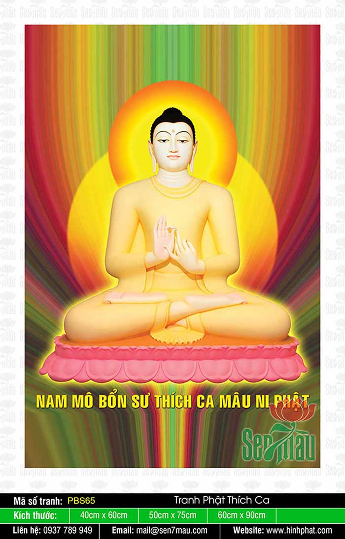 Hình Phật Thích Ca Khổ Lớn - PBS65