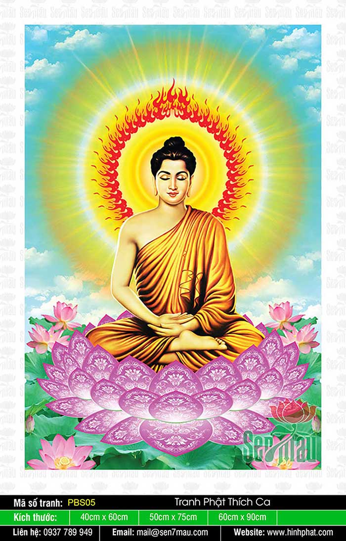Hình Phật Thích Ca Đẹp - PBS05