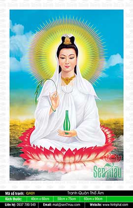 Ảnh Phật Quan Âm Đẹp Nhất - QA01