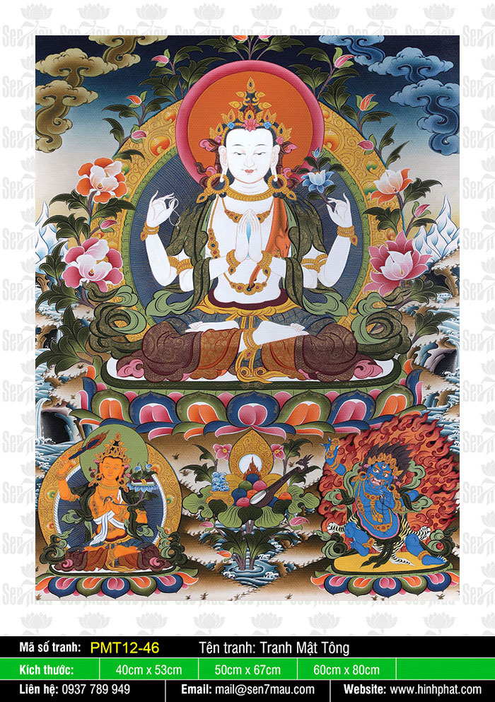 Đức Quán Thế Âm Avalokiteshvara PMT12-46