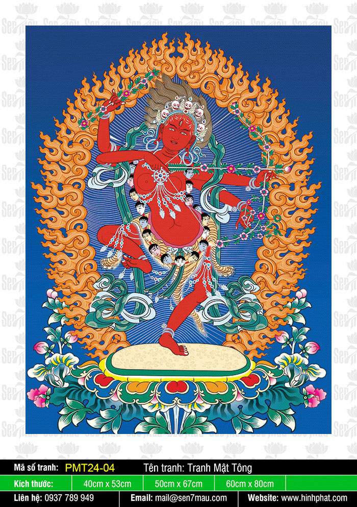 Đức Kurukule Tác Minh Phật Mẫu PMT24-04