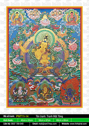 Văn Thù Sư Lợi Bồ Tát - Mật Tông Tây Tạng PMT11-14