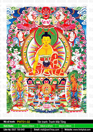 Phật Thích Ca - Hình Phật Mật Tông PMT01-02
