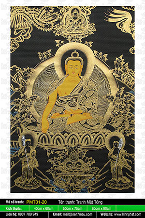 Phật Thích Ca - Hình Phật Mật Tông PMT01-20