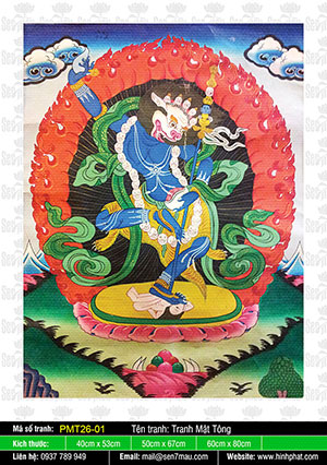 Hộ Pháp Sư Diện Phật Mẫu PMT26-01