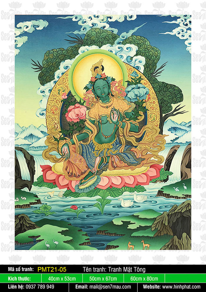 Đức Lục Độ Phật Mẫu Tara  PMT21-05