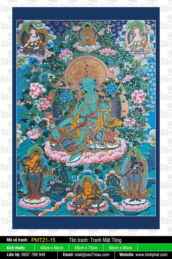 Đức Lục Độ Phật Mẫu Tara  PMT21-15