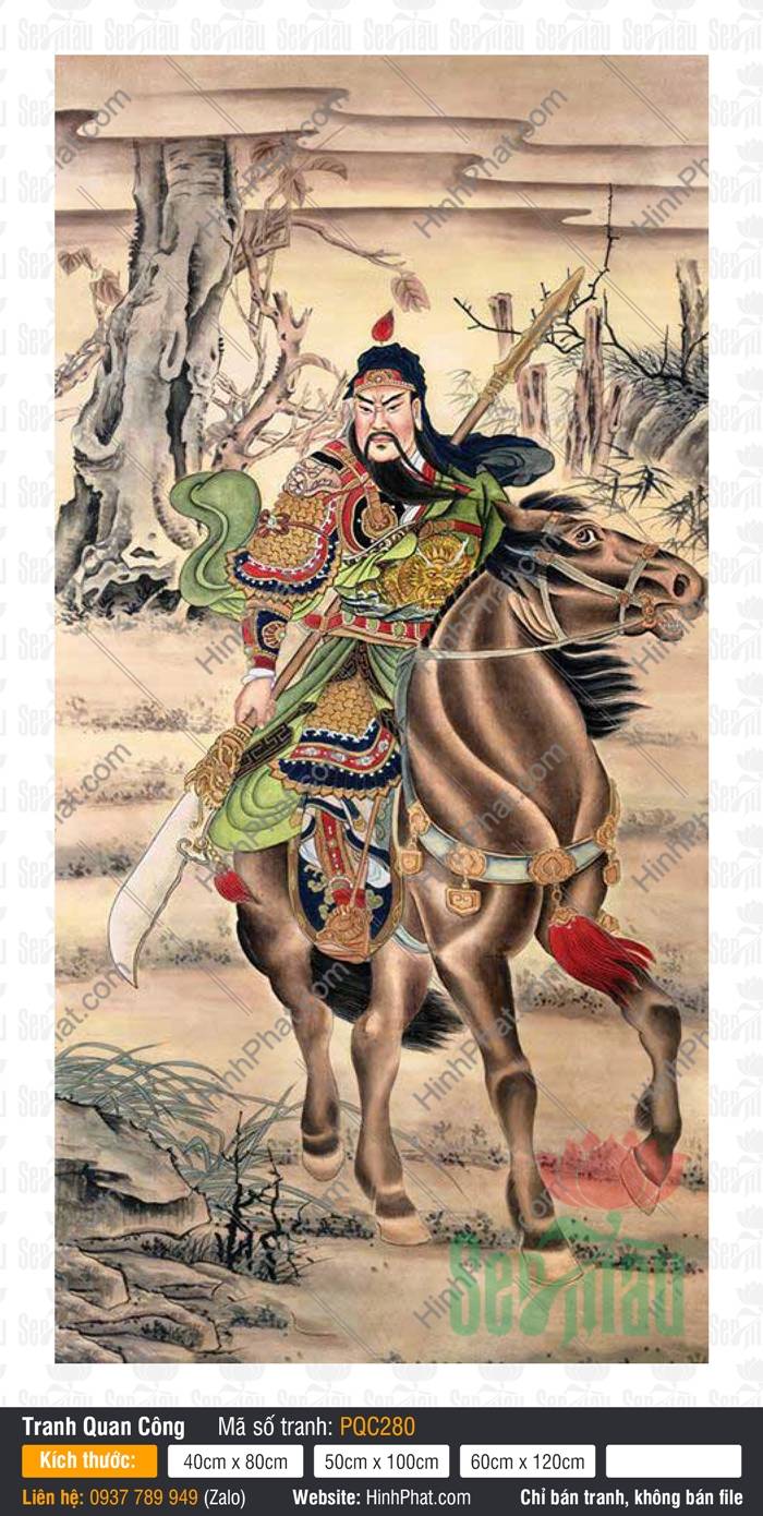 Tranh Quan Công PQC280, Quan Công Võ Thánh, Tranh Thờ Quan Công, Hình Quan Công, Quan Công Quan Vũ, Già Lam Bồ Tát, Quan Công, Tranh Phật Tranh Quan Công PQC280, Quan Công Võ Thánh, Tranh Thờ Quan Công, Hình Quan Công, Quan Công Quan Vũ, Già Lam Bồ Tát, Quan Công, Tranh Phật