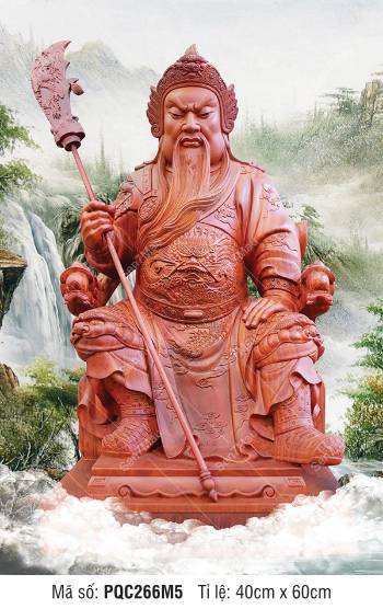 Già Lam Hộ Pháp PQC266M5, uy nghi giữa khung cảnh thác nước