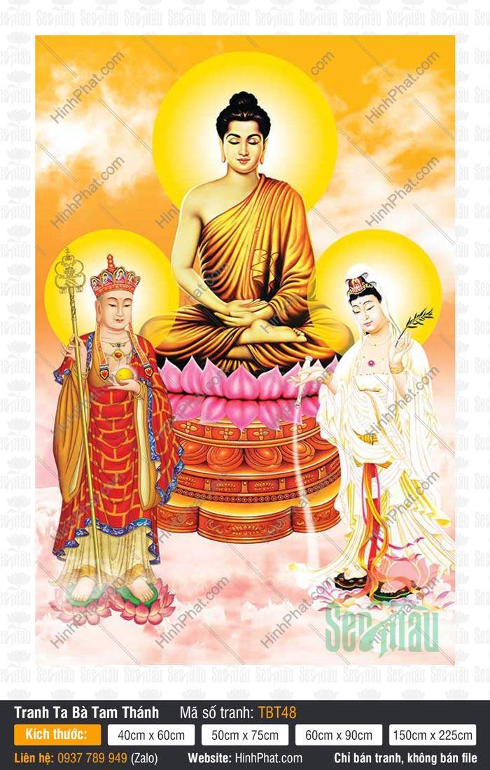 Ta Bà Tam Thánh, Sa Bà Tam Thánh TBT48 Ta Bà Tam Thánh Sa Bà Tam Thánh TBT48 tỏa sáng giữa nền mây trời cam ấm