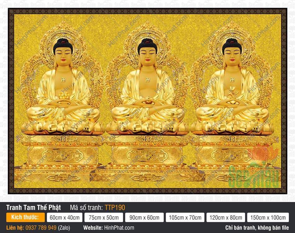 Nam Mô Quá Khứ Hiện Tại Vị Lai Tam Thế Chư Phật TTP190 Nam Mô Quá Khứ Hiện Tại Vị Lai Tam Thế Chư Phật TTP190 ngự bệ vàng