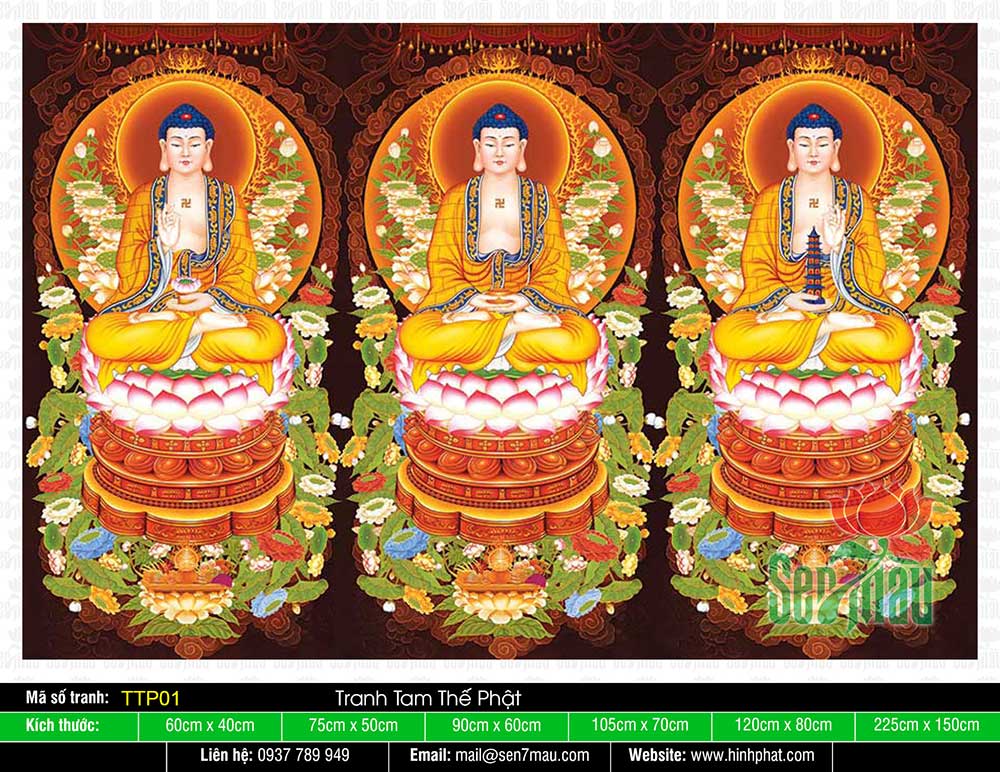 Tam Thế Phật TTP01