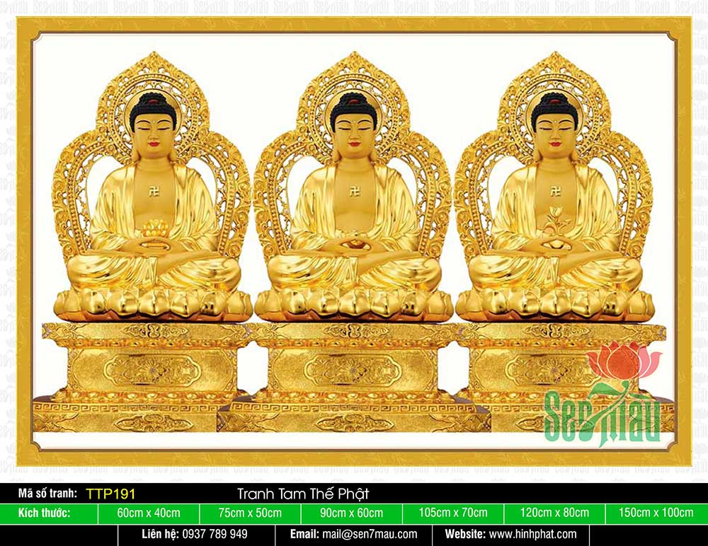 Tam Thế Phật TTP191