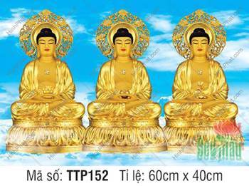 Nam Mô Quá Khứ Hiện Tại Vị Lai Tam Thế Chư Phật TTP152, nền trời mây