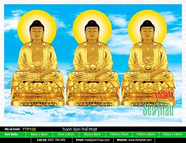 Tam Thế Phật - Size Lớn TTP138