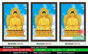 Tranh Tam Thế Nhất Thiết Chư Phật TTP113