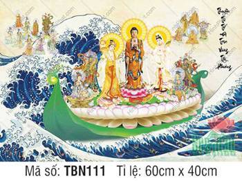 Hình Thuyền Bát Nhã đẹp TBN111, Đức Phật khoác áo cà sa nâu cam Hình Thuyền Bát Nhã đẹp TBN111, Đức Phật khoác áo cà sa nâu cam