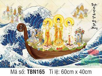 Hình Thuyền Bát Nhã Đẹp TBN165 Cứu Độ Chúng Sanh Hình Thuyền Bát Nhã Đẹp TBN165 Cứu Độ Chúng Sanh
