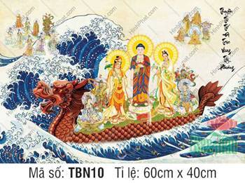Thuyền Bát Nhã TBN10, khung cảnh thuyền rồng vượt sóng dữ Thuyền Bát Nhã TBN10, khung cảnh thuyền rồng vượt sóng dữ