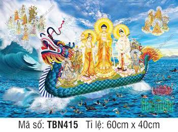 Thuyền Bát Nhã TBN415, Đức Phật mặc toàn bộ sắc y vàng Thuyền Bát Nhã TBN415, Đức Phật mặc toàn bộ sắc y vàng