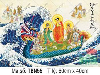 Thuyền Bát Nhã TBN55, Đức Phật cầm đóa sen hồng Thuyền Bát Nhã TBN55, Đức Phật cầm đóa sen hồng