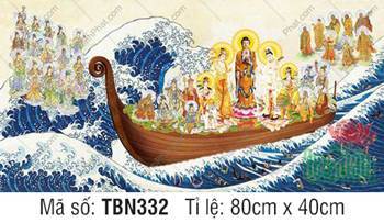 Thuyền Từ Tế Độ TBN332, Đức Phật mặc áo nâu sồng Thuyền Từ Tế Độ TBN332, Đức Phật mặc áo nâu sồng