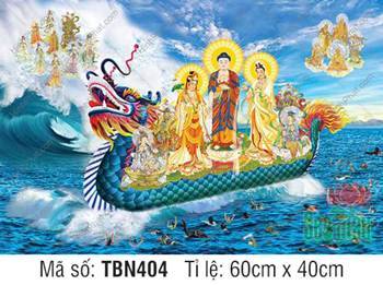 Thuyền Từ Tế Độ TBN404, chiếc thuyền rồng vảy xanh lam Thuyền Từ Tế Độ TBN404, chiếc thuyền rồng vảy xanh lam