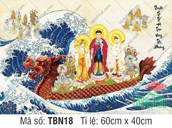 Thuyền Từ Tế Độ Trực Vãng Tây Phương TBN18, y phục đỏ phối xanh Thuyền Từ Tế Độ Trực Vãng Tây Phương TBN18, y phục đỏ phối xanh