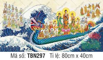 Thuyền Từ Tế Độ Trực Vãng Tây Phương TBN297, y phục xanh lục Thuyền Từ Tế Độ Trực Vãng Tây Phương TBN297, y phục xanh lục