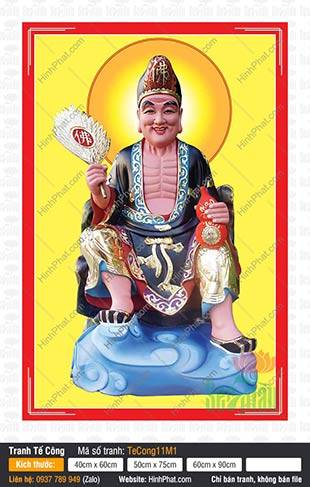 Hình Tế Công Đẹp Nhất TeCong11M1, Tranh Vẽ Tế Công