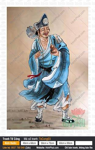 Hình Tế Công Đẹp TeCong03, Tranh Tế Công Hoạt Phật