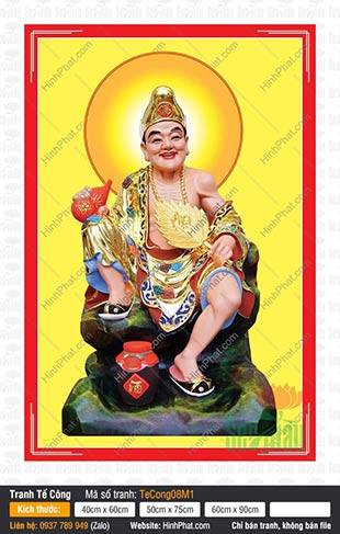 Tranh Tế Công Đẹp Nhất TeCong08M1, Ảnh Tế Công Đẹp