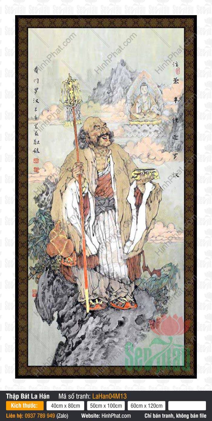 Tranh 18 Vị La Hán LaHan04M13, Mười Tám Vị La Hán, Tranh Thập Bát La Hán, Hình Thập Bát La Hán, 18 Vị La Hán, Thập Bát La Hán, Hình Ảnh Phật Đẹp Tranh 18 Vị La Hán LaHan04M13, Mười Tám Vị La Hán, Tranh Thập Bát La Hán, Hình Thập Bát La Hán, 18 Vị La Hán, Thập Bát La Hán, Hình Ảnh Phật Đẹp