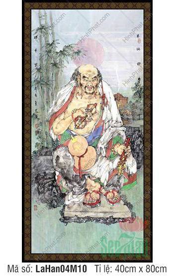 Hình Thập Bát La Hán Đẹp LaHan04M10, Thám Thủ La Hán oai nghiêm Hình Thập Bát La Hán Đẹp LaHan04M10, Thám Thủ La Hán oai nghiêm