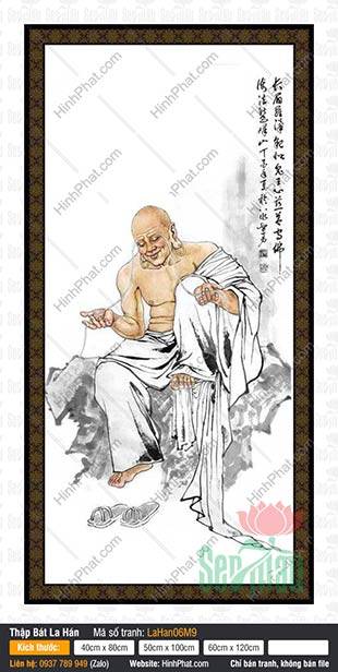 Hình Thập Bát La Hán Khổ Lớn LaHan06M9
