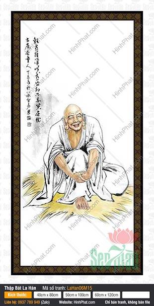 Hình Thập Bát La Hán LaHan06M15, Hình 18 Vị La Hán