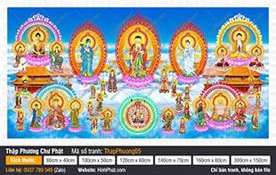 Tranh Mười Phương Chư Phật ThapPhuong05