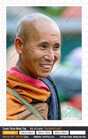 Hình Ảnh Thầy Thích Minh Tuệ 07, nụ cười rạng rỡ mộc mạc
