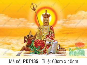 Hình Địa Tạng Vương Bồ Tát Chất Lượng Cao PDT135, Ngự linh thú