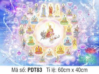 Hình Địa Tạng Vương Bồ Tát đẹp PDT83, Ngài ngự trên linh thú