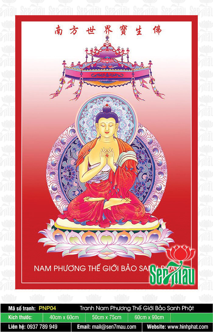 Nam Phương Thế Giới Bảo Sanh Phật - PNP04