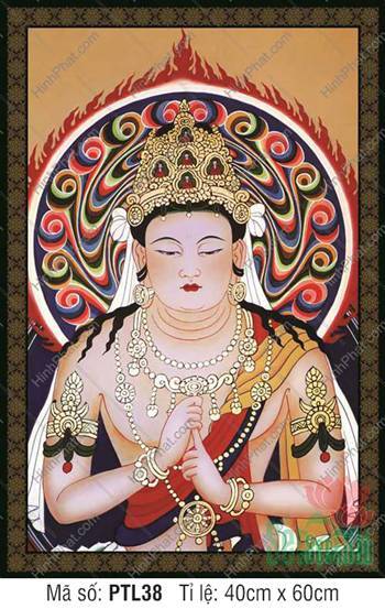 Đại Nhật Như Lai Bồ Tát PTL38, hào quang xoắn ốc tuyệt đẹp