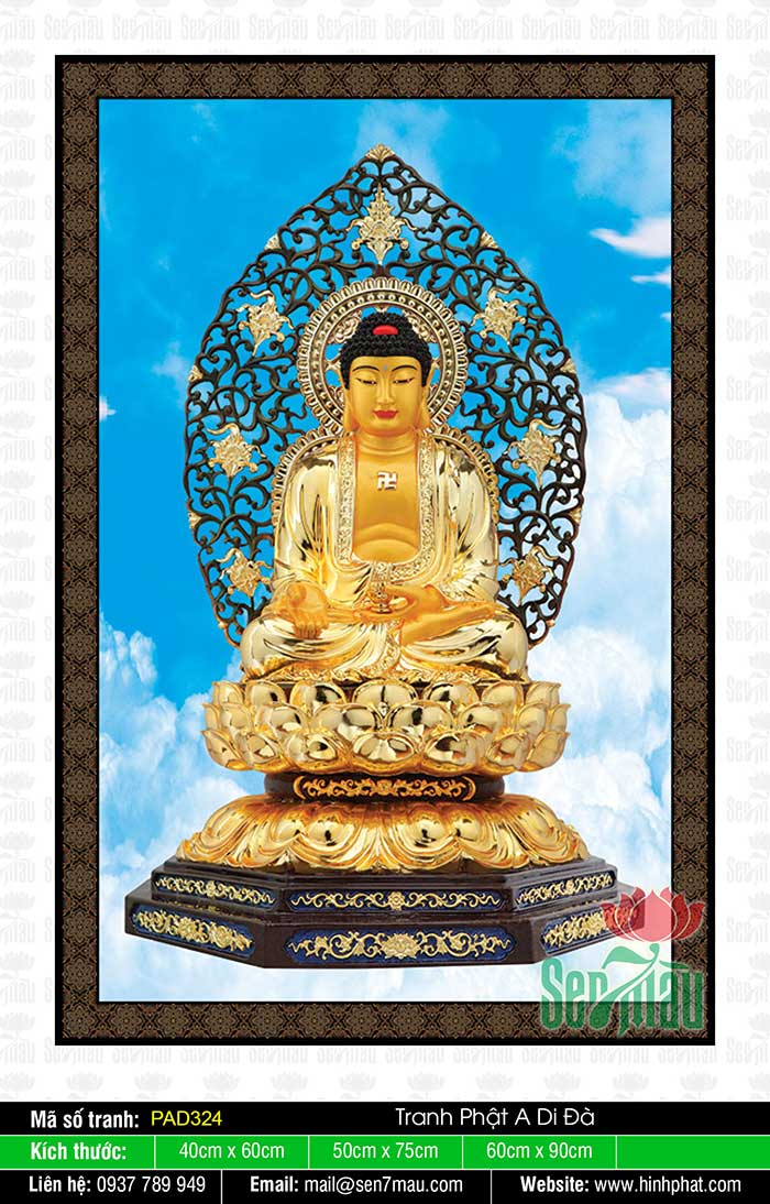 Hình ảnh Đức Phật A Di Đà: \