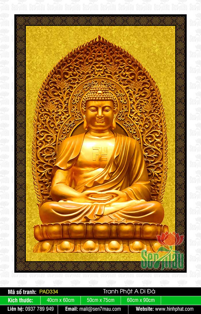 Hình Ảnh Đức Phật A Di Đà Đẹp Nhất PAD334